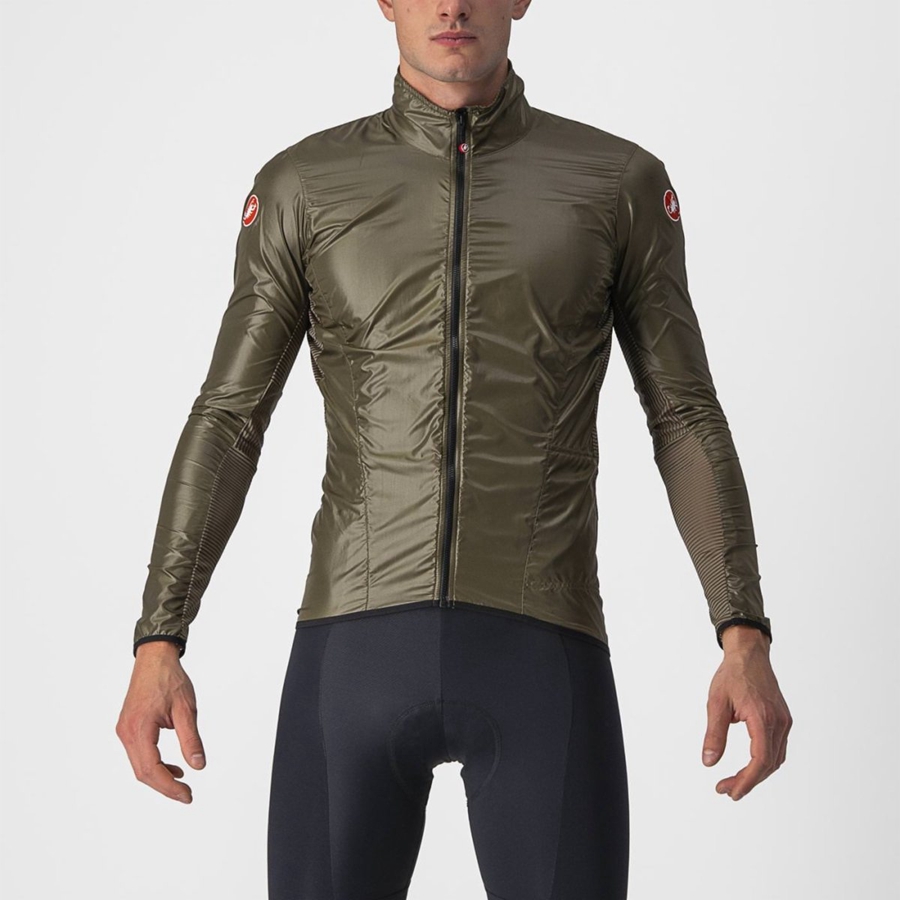 Proteccion Castelli ARIA SHELL Hombre Marrones | 319450-FSR