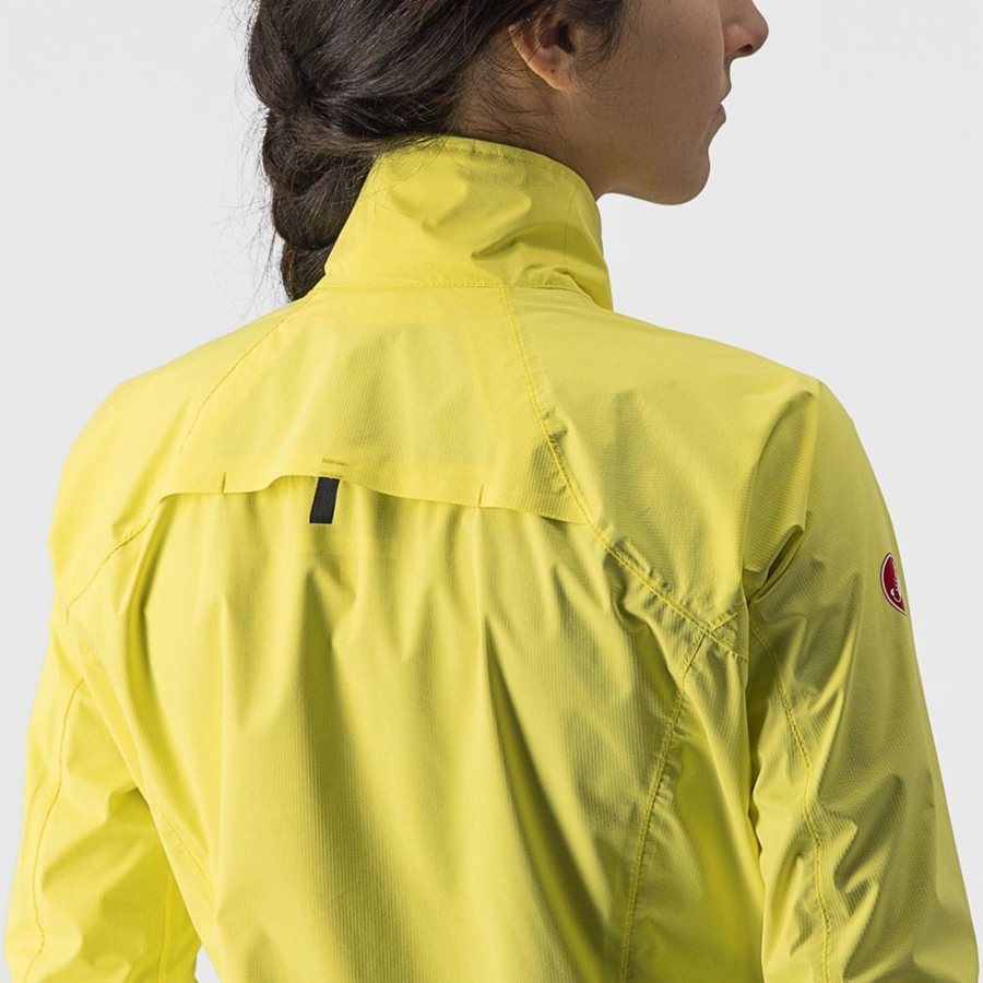 Proteccion Castelli EMERGENCY 2 W RAIN Mujer Amarillo | 364289-TIF