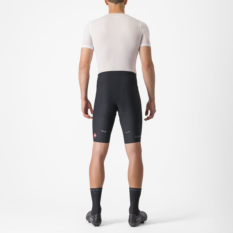 Short Castelli ESPRESSO Hombre Negras | 470628-QID