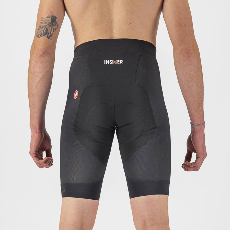 Short Castelli INSIDER Hombre Negras | 532794-XTQ