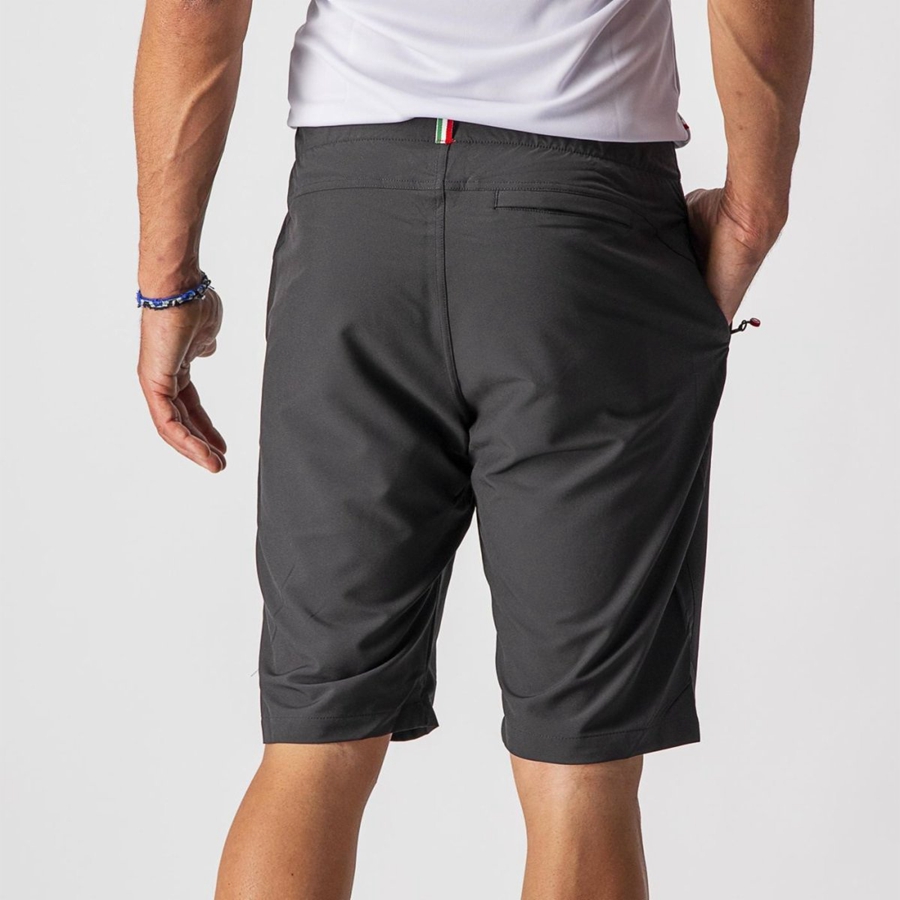 Short Castelli MILANO Hombre Negras | 514796-WSV