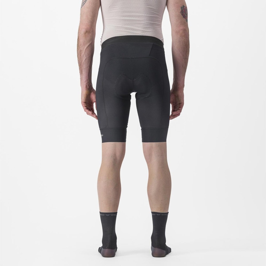 Short Castelli TRAIL LINER Hombre Negras | 160529-QTK