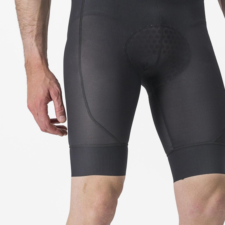 Short Castelli TRAIL LINER Hombre Negras | 160529-QTK