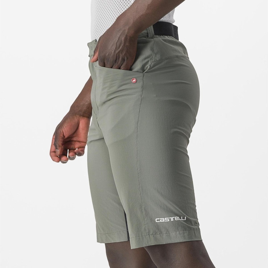 Short Castelli UNLIMITEDGY Hombre Gris | 065273-BUH