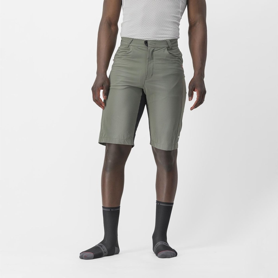 Short Castelli UNLIMITEDGY Hombre Gris | 065273-BUH