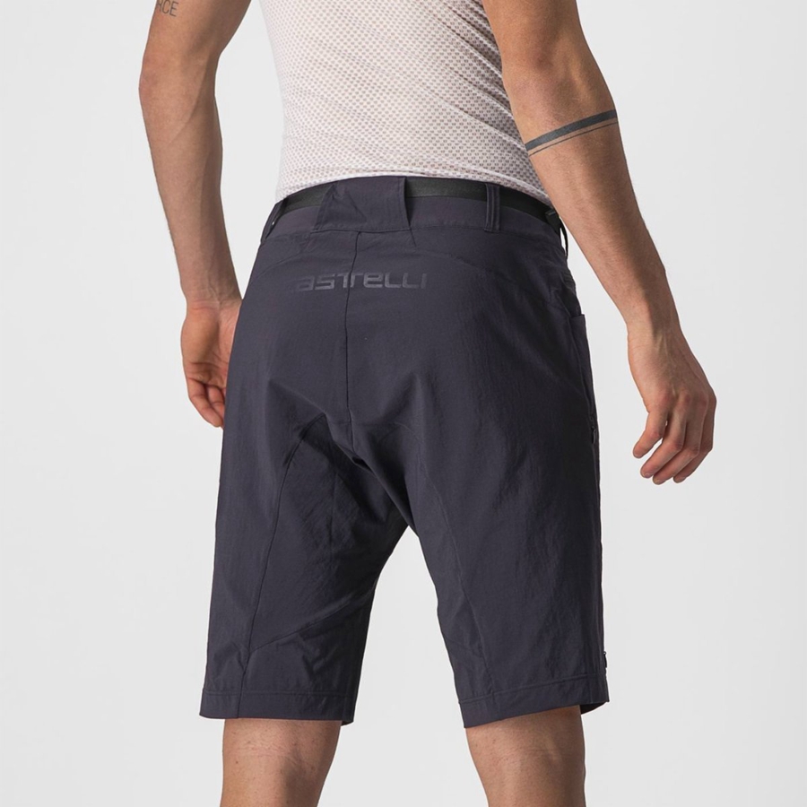 Short Castelli UNLIMITED TRAILGY Hombre Negras | 405239-XKB