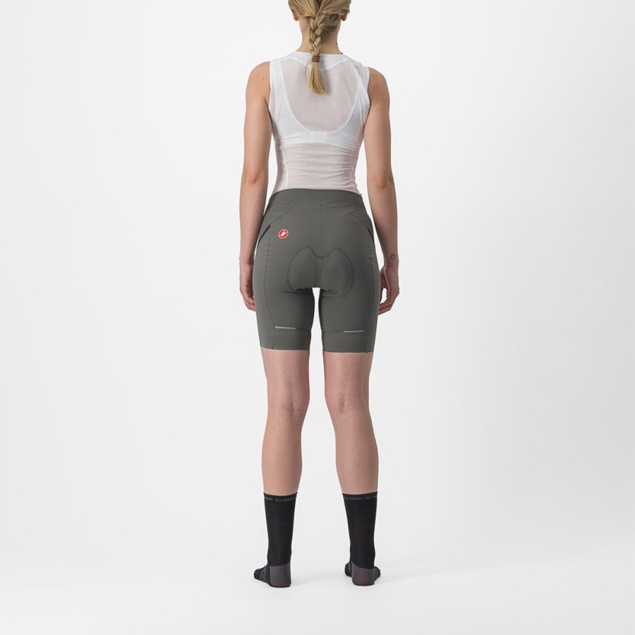 Short Castelli VELOCISSIMA 3 Mujer Gris Gris Oscuro | 082197-NED