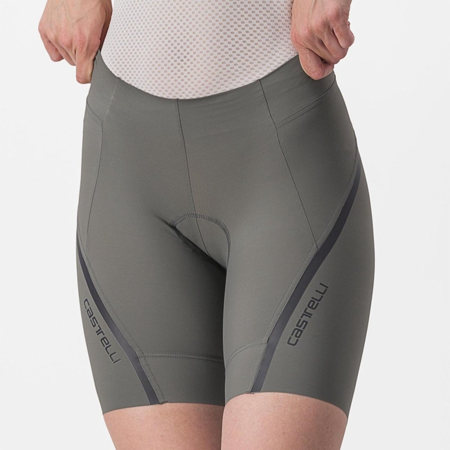 Short Castelli VELOCISSIMA 3 Mujer Gris Gris Oscuro | 082197-NED